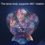 K850 LED Dinosaurier-Ei-Bluetooth-Sternprojektionslampe mit Fernbedienung und Lautsprecherfunktion