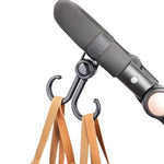 Multifunktionale Rollstuhl-Kinderwagen-Doppelhaken, 2 Stück/Set