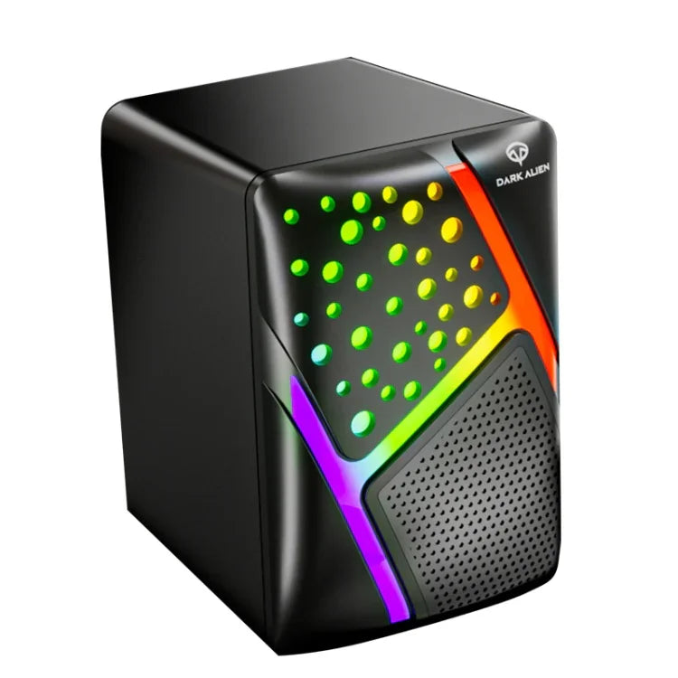 Computer-USB-kabelgebundene Computer-Stereoanlage für Zuhause, multifunktionale Stereoanlage, Kabellänge: 1,2 m, Dark Alien S-510, Dark Alien S-511