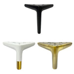 10cm Kurze Metall-Sofa- und Couchtischbeine, 10cm Weißgold, 10cm Mattschwarz, 10cm Grünglas