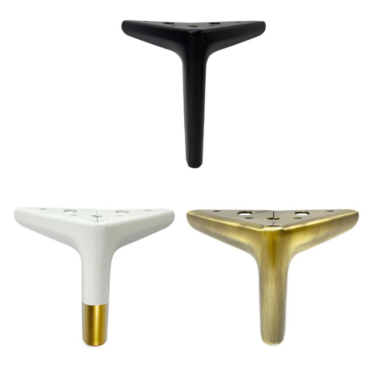 10cm Kurze Metall-Sofa- und Couchtischbeine, 10cm Weißgold, 10cm Mattschwarz, 10cm Grünglas