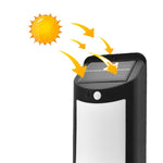 X-A18 59 LED Solar-LED-Flammen-Menschensensor-Leuchten Gartenleuchten