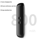 Junyue G5 Smart-Sprachübersetzer Bluetooth tragbar, Geschäfts- und Lernübersetzer-Stifte, G5 Weiß, G5 Schwarz