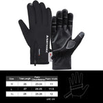 HUNTRANGE A023 Outdoor Waterproof Sports Riding Velvet Touch Screen Gloves, M, L, XL
