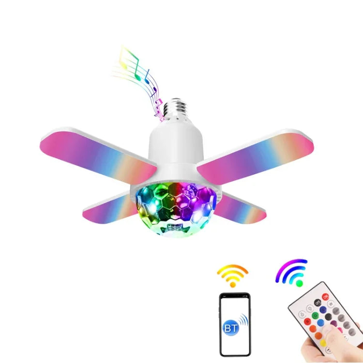 LY-002 24W Mini Bluetooth RGB-Lichteffekt, faltbares Musiklicht, magisches Licht, Sternenlicht
