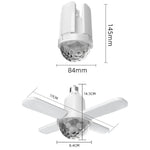 LY-002 24W Mini Bluetooth RGB-Lichteffekt, faltbares Musiklicht, magisches Licht, Sternenlicht