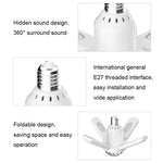 LY-002 24W Mini Bluetooth RGB-Lichteffekt, faltbares Musiklicht, magisches Licht, Sternenlicht