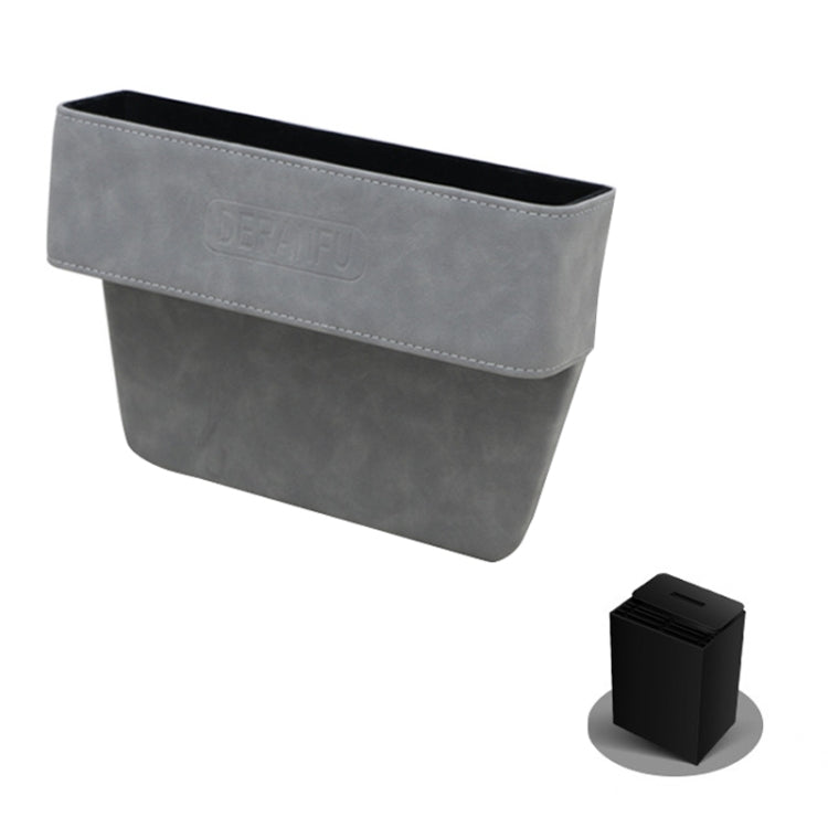 DE RAN FU Car Seat Storage Box Cup Holder Fur Citrine Phone Sundry Storage Box, 6030 Blue, 6030 Black, 6030 Grey, 6030 Brown