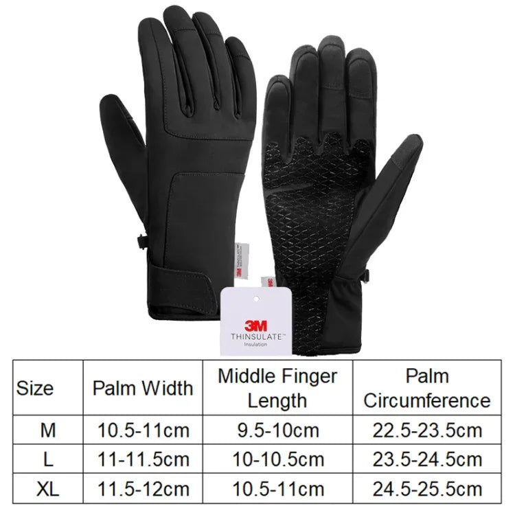 A030 Winter Skihandschuhe Reitsport Touchscreen Warme Handschuhe, M, L, XL
