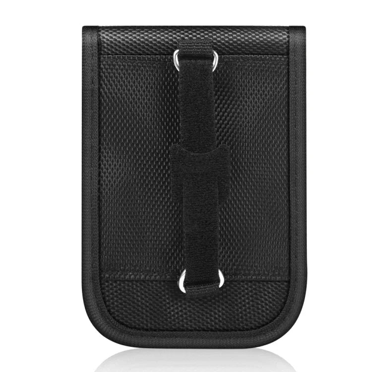 Doppelschnallen-Schlüsseletui mit Signalabschirmung, antimagnetische RFID-Kartenhülle, Doppelschnalle