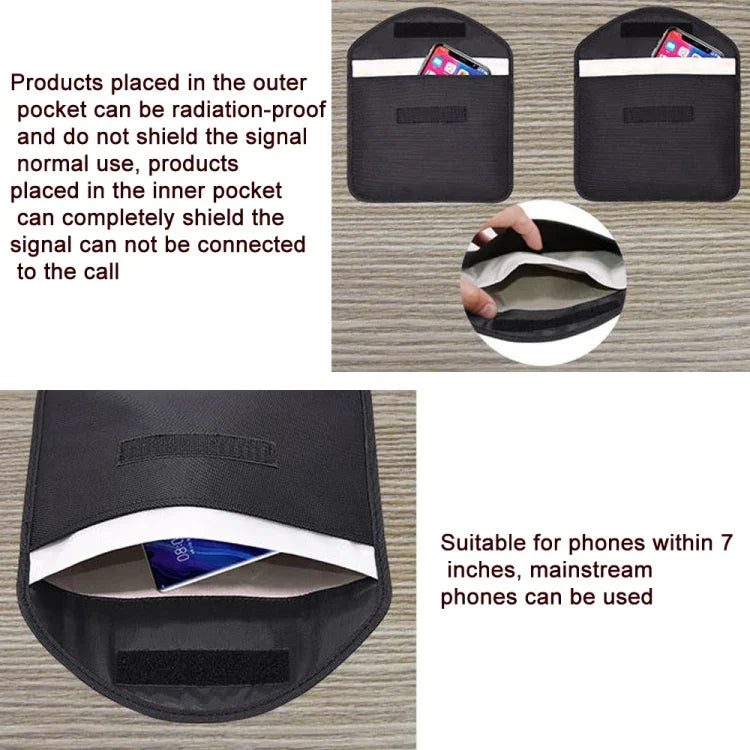 RFID-Schutzhülle für Handys und Tablets, 23,5 x 18 cm