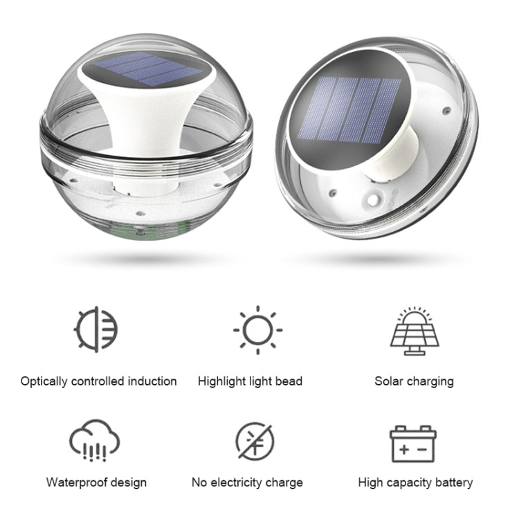 Solar-schwimmende Lichter für Teich und Pool, Gartendekoration, drei Lichtmodi