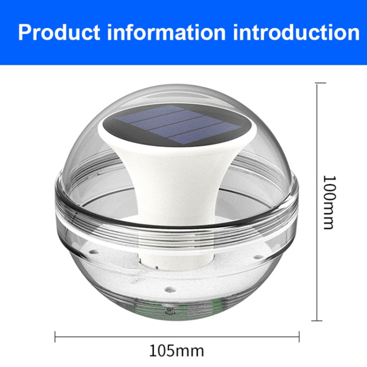 Solar-schwimmende Lichter für Teich und Pool, Gartendekoration, drei Lichtmodi