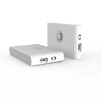 Menschlicher Infrarot-Smart-Sensor kabelloses magnetisches LED-Nachtlicht, flache Linse, runde Linse