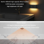 Menschlicher Infrarot-Smart-Sensor kabelloses magnetisches LED-Nachtlicht, flache Linse, runde Linse