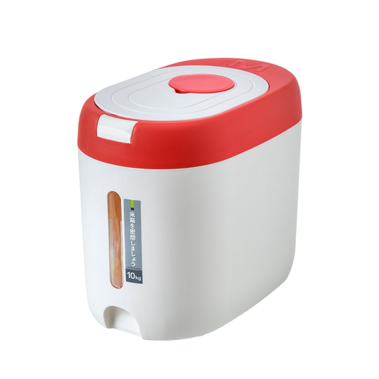 Versiegelter feuchtigkeits- und staubdichter Reiskübel für die Küche, Rot 10 kg, Rot 5 kg, Grau 10 kg, Grau 5 kg, Blau 10 kg, Blau 5 kg, Grün 10 kg, Grün 5 kg