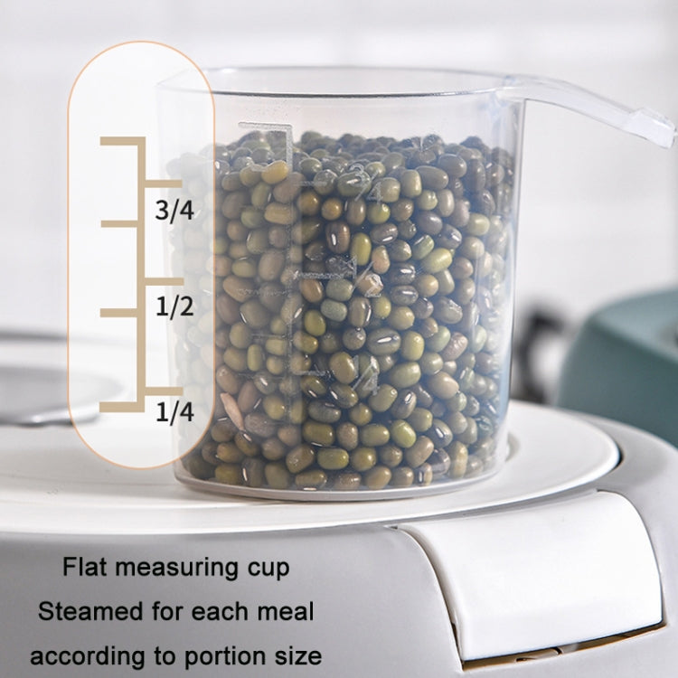 Versiegelter feuchtigkeits- und staubdichter Reiskübel für die Küche, Rot 10 kg, Rot 5 kg, Grau 10 kg, Grau 5 kg, Blau 10 kg, Blau 5 kg, Grün 10 kg, Grün 5 kg