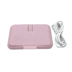 Tragbarer USB-Nasswischtuchwärmer für Zuhause und Auto, USB Hellblau, USB Pink, USB Weiß