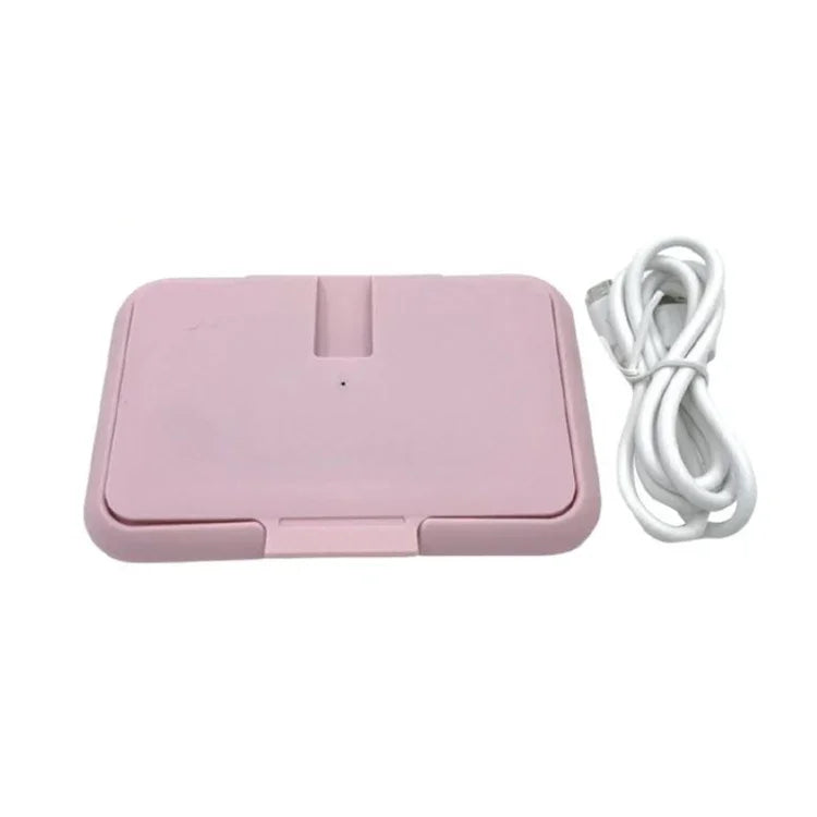 Tragbarer USB-Nasswischtuchwärmer für Zuhause und Auto, USB Hellblau, USB Pink, USB Weiß