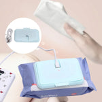 Tragbarer USB-Nasswischtuchwärmer für Zuhause und Auto, USB Hellblau, USB Pink, USB Weiß