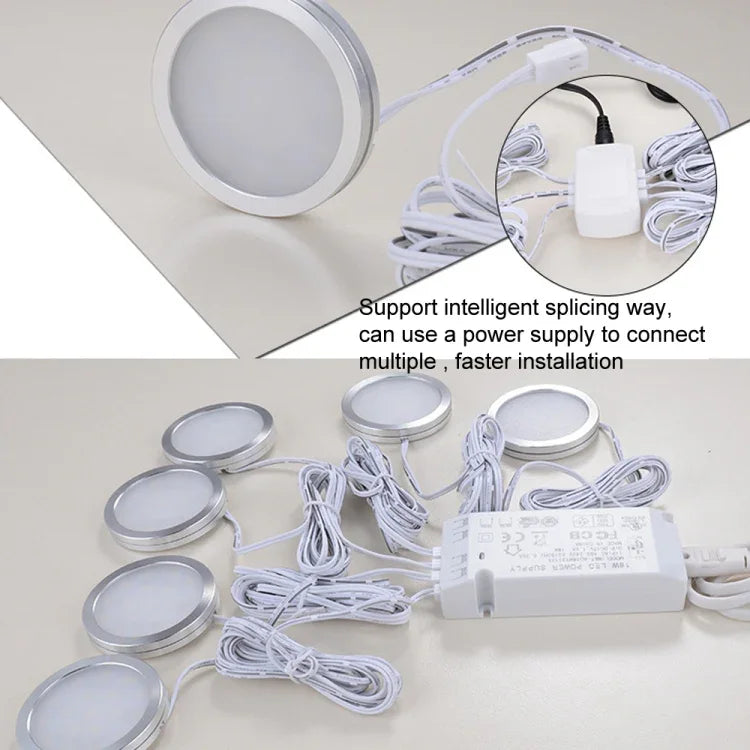 2 Stück 2W DC12V 18LED Schrankleuchten Vitrinenbeleuchtung, Spezifikation: 2510 Anschluss – Seitlicher Ausgang, 2510 Anschluss – Unterer Ausgang, DuPont Anschluss – Seitlicher Ausgang, DuPont Anschluss – Unterer Ausgang