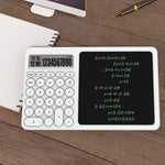 Bürorechner LCD-Schreibtafel mit Ständer, Weiß