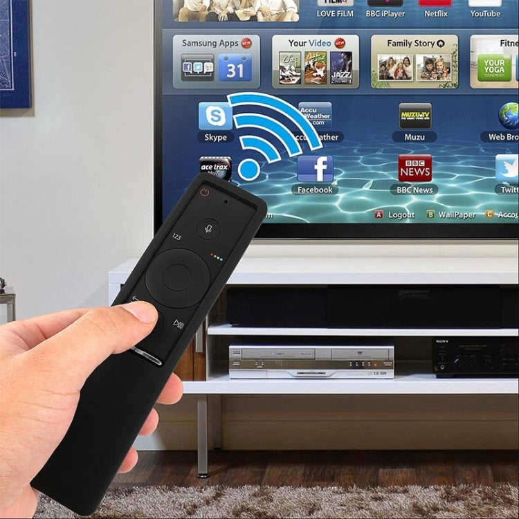 Für Samsung BN59 Serie Smart TV Fernbedienung Rutschfeste Silikon-Schutzhülle, BN59 Serie (Leuchtblau), BN59 Serie (Leuchtgrün), BN59 (Schwarz), BN59 (Rot), BN59 (Blau)