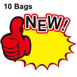 10 Beutel 21x15cm Explosion Aufkleber Produktpreisschild Supermarkt Preisetikett, WM201, WM202, WM203, WM205, WM206, WM207, WM208, WM209, WM210, WM211, WM212, WM213