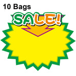 10 Tüten 18x14cm Explosion Aufkleber Produkt Preisschild Supermarkt Preisetikett, WM-101, WM-102, WM-103, WM-105, WM-106, WM-107, WM-108, WM-109, WM-10, WM-111, WM-12, WM-113, XD-028, XD-022, XD-009, XD-047, XD-051, XD-069