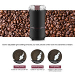 M150A Elektrische Mini-Kaffeemühle aus Edelstahl, Getreide- und Bohnenmühle, Spezifikation: US-Stecker (Lila), US-Stecker (Schwarz), US-Stecker (Weiß), EU-Stecker (Weiß), EU-Stecker (Lila), UK-Stecker (Weiß), UK-Stecker (Schwarz), UK-Stecker (Lila)