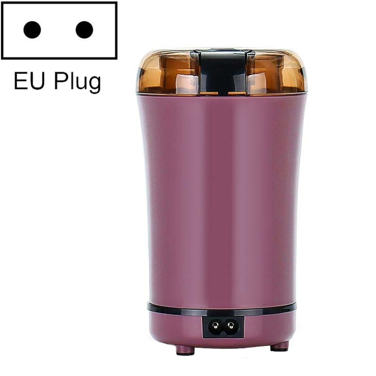 M150A Elektrische Mini-Kaffeemühle aus Edelstahl, Getreide- und Bohnenmühle, Spezifikation: US-Stecker (Lila), US-Stecker (Schwarz), US-Stecker (Weiß), EU-Stecker (Weiß), EU-Stecker (Lila), UK-Stecker (Weiß), UK-Stecker (Schwarz), UK-Stecker (Lila)