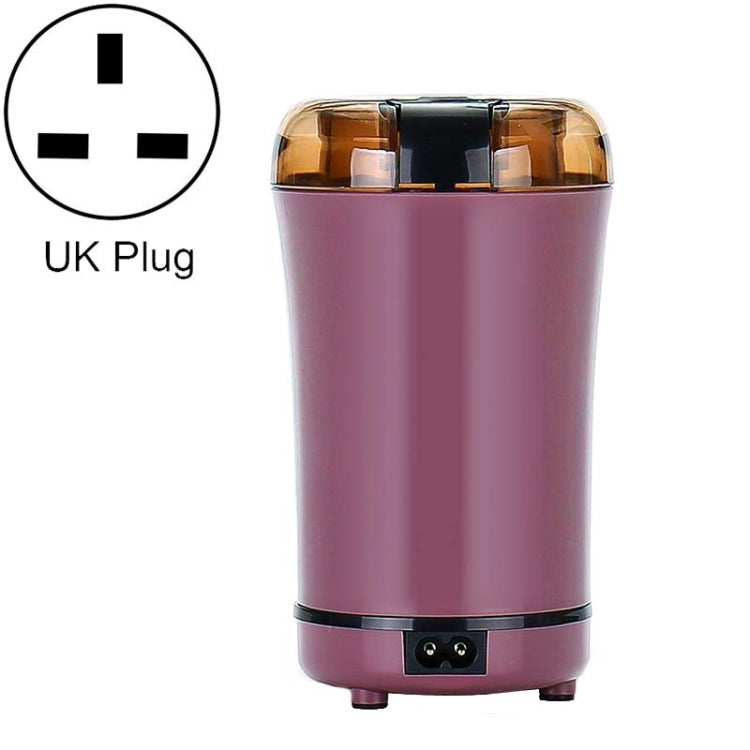 M150A Elektrische Mini-Kaffeemühle aus Edelstahl, Getreide- und Bohnenmühle, Spezifikation: US-Stecker (Lila), US-Stecker (Schwarz), US-Stecker (Weiß), EU-Stecker (Weiß), EU-Stecker (Lila), UK-Stecker (Weiß), UK-Stecker (Schwarz), UK-Stecker (Lila)