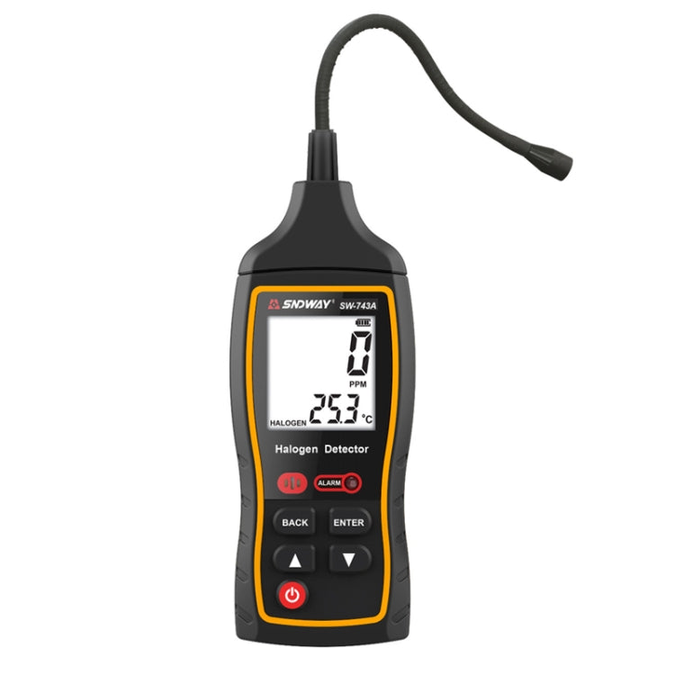 SNDWAY SW743A Halogengas-Detektor Automobil Elektronischer Klimaanlagen-Kältemittel Freon Wartungs-Leckdetektor, SW743A