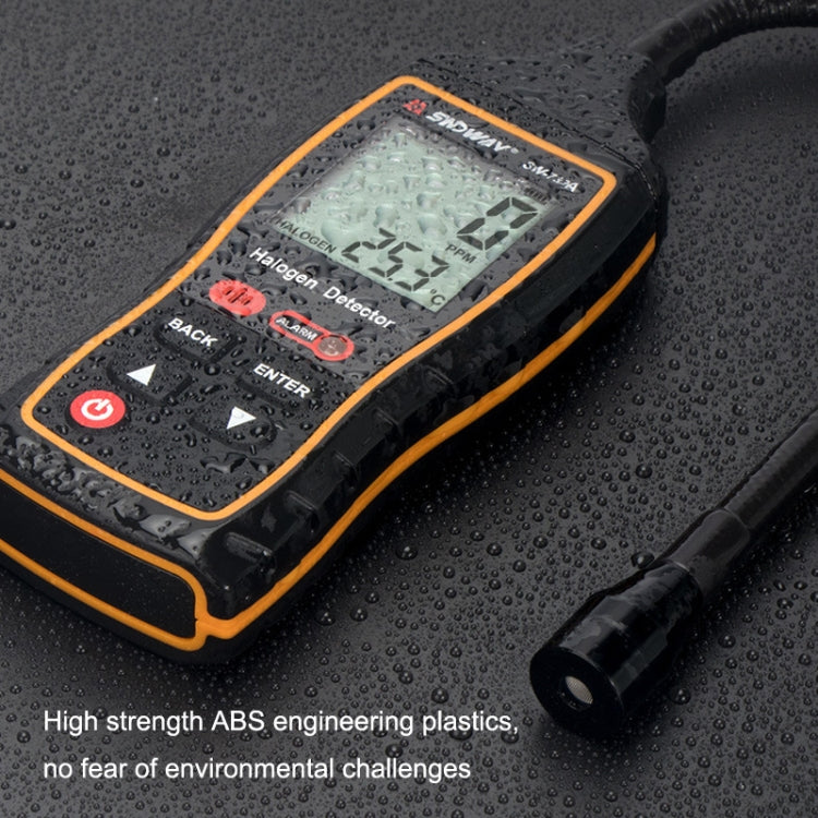 SNDWAY SW743A Halogengas-Detektor Automobil Elektronischer Klimaanlagen-Kältemittel Freon Wartungs-Leckdetektor, SW743A