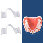 Y-Kelin Kieferorthopädische Apparatur Silikon Simulationsspangen Anti-Molar-Zahnspangen für die Nacht, Transparent