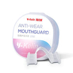 Y-Kelin Kieferorthopädische Apparatur Silikon Simulationsspangen Anti-Molar-Zahnspangen für die Nacht, Transparent