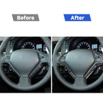 For Infiniti G35/G37/G25/Q60 6pcs /Set Steering Wheel Decorative Cover Trim Sticker