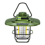 LY02 LED Retro Laterne Hand Zeltlampe USB-Lade-Campinglicht, LY02 Weiß, LY02 Schwarz, LY02 Grün