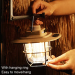 LY02 LED Retro Laterne Hand Zeltlampe USB-Lade-Campinglicht, LY02 Weiß, LY02 Schwarz, LY02 Grün