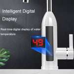 Smart Household Digital Display Instant Hot Kitchen Electric Faucet, Plug:, EU Plug, US Plug, UK Plug