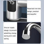 Smart Household Digital Display Instant Hot Kitchen Electric Faucet, Plug:, EU Plug, US Plug, UK Plug