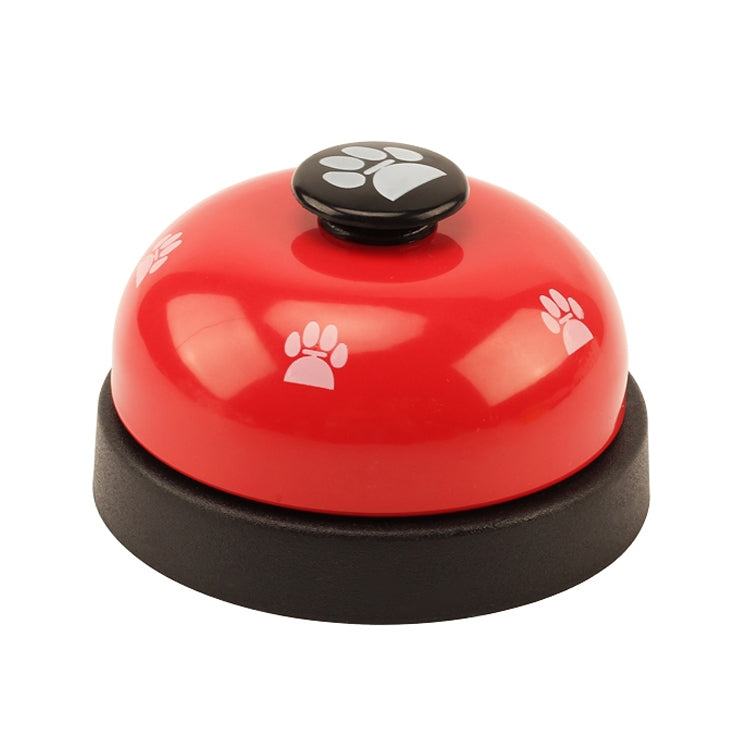Haustier-Trainingsspielzeug namens Dinner Klein Glocke Pfotenabdruck Ring Hundespielzeug, 3 Stück Haustierglocke Gelb, 3 Stück Haustierglocke Rot, 3 Stück Haustierglocke Pink, 3 Stück Haustierglocke Weiß, 3 Stück Haustierglocke Royalblau