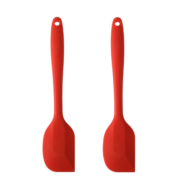2 Stück große integrierte Silikonspatel, Schokoladen-Sahne-Messer, Groß Rot, Groß Pink, Groß Gelb, Groß Blau, Groß Schwarz, Groß Grün, Groß Lila, Groß Orange