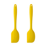2 Stück große integrierte Silikonspatel, Schokoladen-Sahne-Messer, Groß Rot, Groß Pink, Groß Gelb, Groß Blau, Groß Schwarz, Groß Grün, Groß Lila, Groß Orange