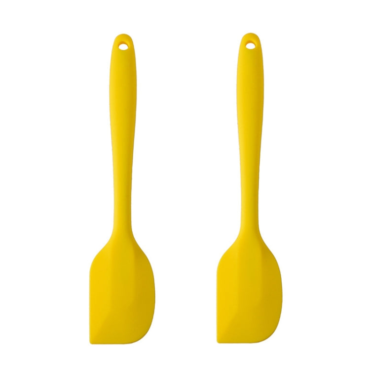 2 Stück große integrierte Silikonspatel, Schokoladen-Sahne-Messer, Groß Rot, Groß Pink, Groß Gelb, Groß Blau, Groß Schwarz, Groß Grün, Groß Lila, Groß Orange