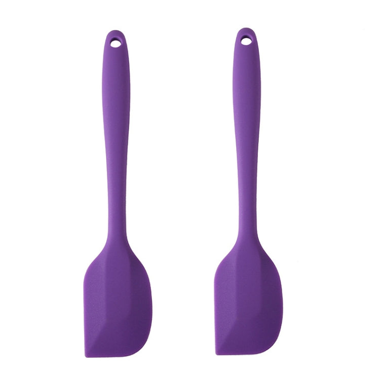 2 Stück große integrierte Silikonspatel, Schokoladen-Sahne-Messer, Groß Rot, Groß Pink, Groß Gelb, Groß Blau, Groß Schwarz, Groß Grün, Groß Lila, Groß Orange