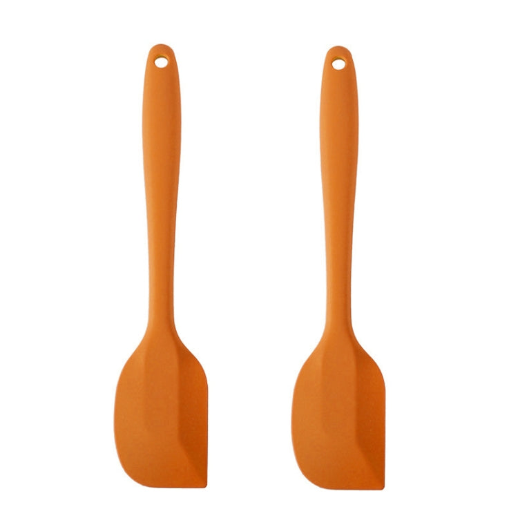 2 Stück große integrierte Silikonspatel, Schokoladen-Sahne-Messer, Groß Rot, Groß Pink, Groß Gelb, Groß Blau, Groß Schwarz, Groß Grün, Groß Lila, Groß Orange