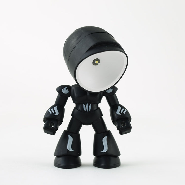 9622 LED Mini Faltbare Cartoon Polizist Nachtlicht Desktop Magnetische Schreibtischlampe, 9622 (Grün), 9622 (Blau), 9622 (Weiß), 9622 (Rot), 9622 (Schwarz), 9622 (Gelb)