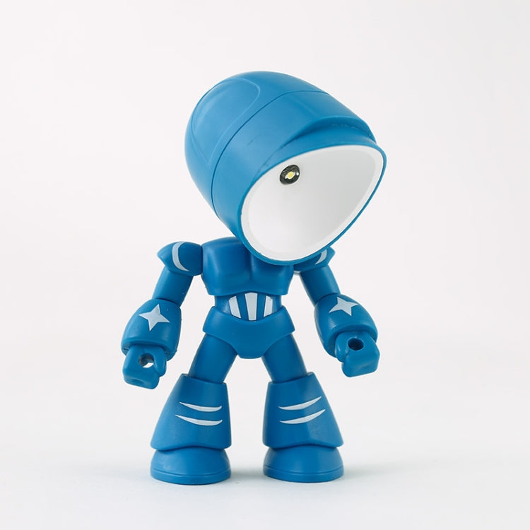 9622 LED Mini Faltbare Cartoon Polizist Nachtlicht Desktop Magnetische Schreibtischlampe, 9622 (Grün), 9622 (Blau), 9622 (Weiß), 9622 (Rot), 9622 (Schwarz), 9622 (Gelb)