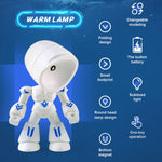 9622 LED Mini Faltbare Cartoon Polizist Nachtlicht Desktop Magnetische Schreibtischlampe, 9622 (Grün), 9622 (Blau), 9622 (Weiß), 9622 (Rot), 9622 (Schwarz), 9622 (Gelb)